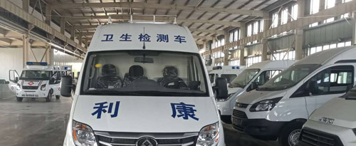 工廠車間完工車輛